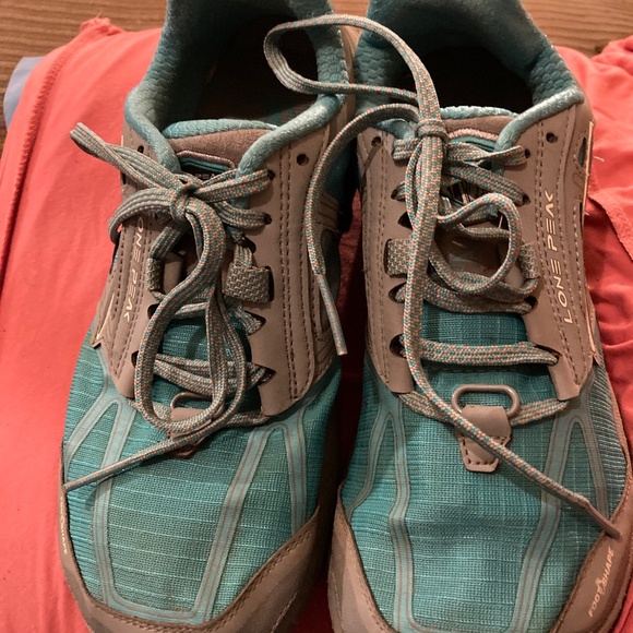 Alta Lone Peak Turquoise Sneakers - Picture 3 of 4